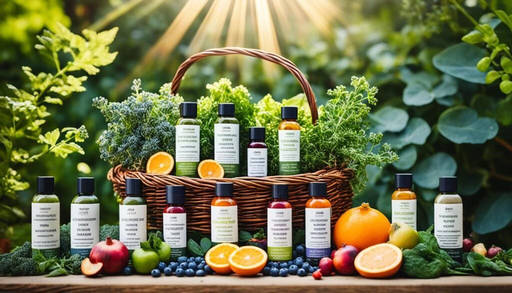 Antioxidant-rich skincare products