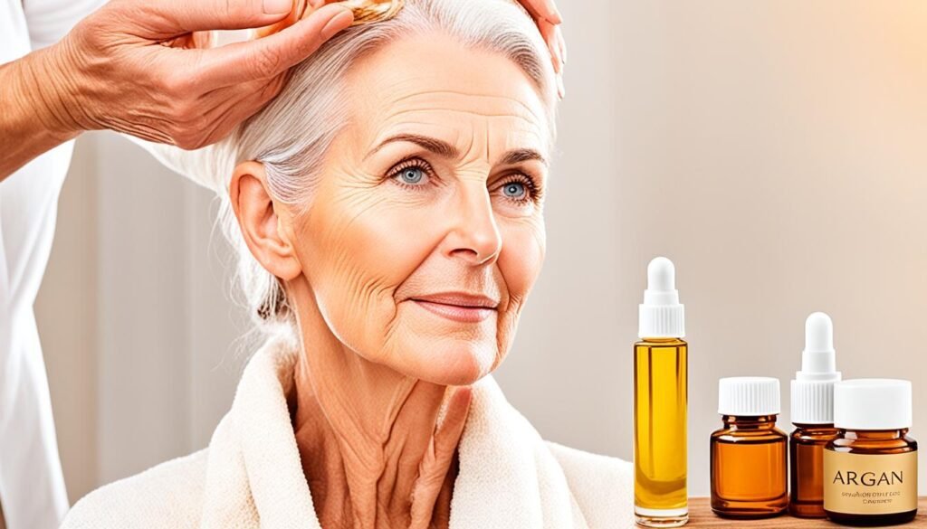 Argan oil for anti-aging