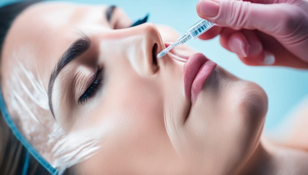 Botox injection process