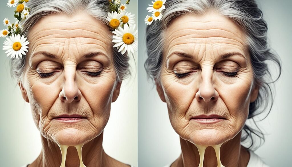 Connection between stress and skin aging