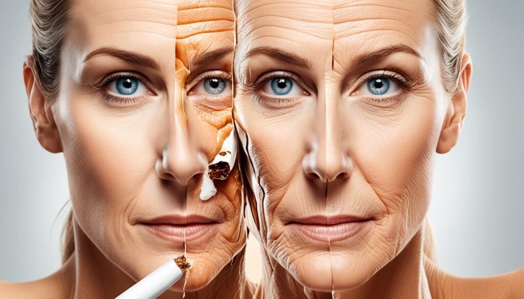 Effects of Smoking on Skin Health