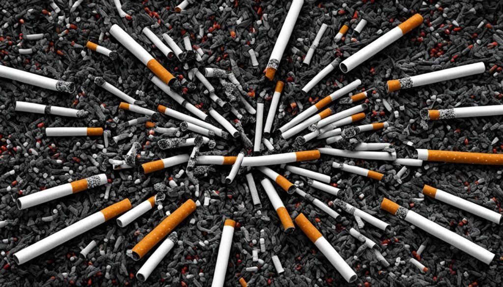 Effects of smoking on the immune system