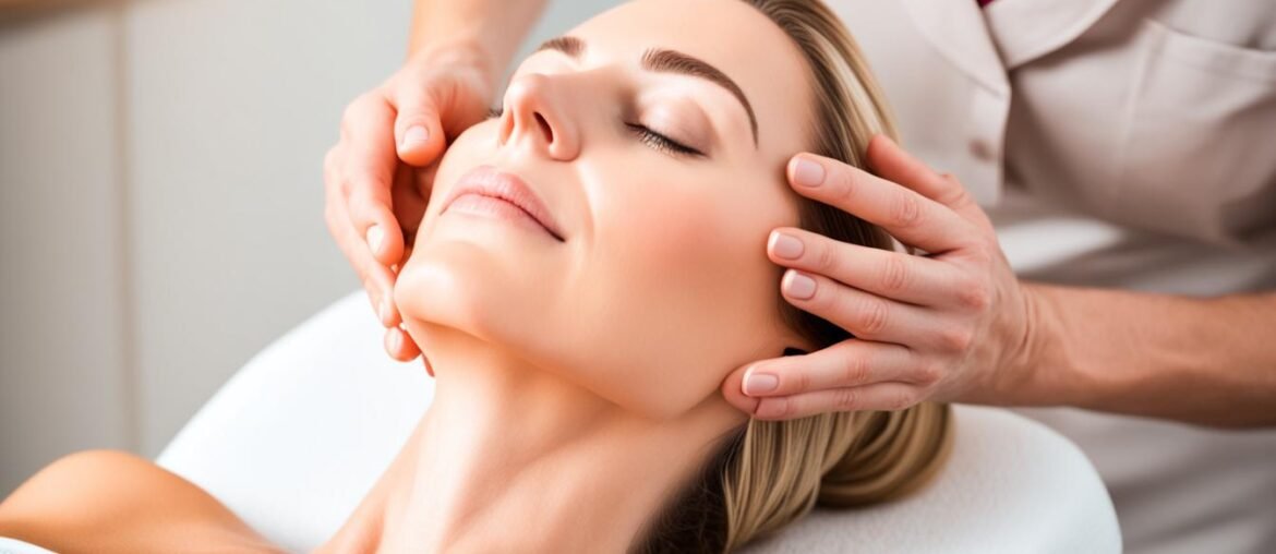Facial Massage Reducing Fine Lines