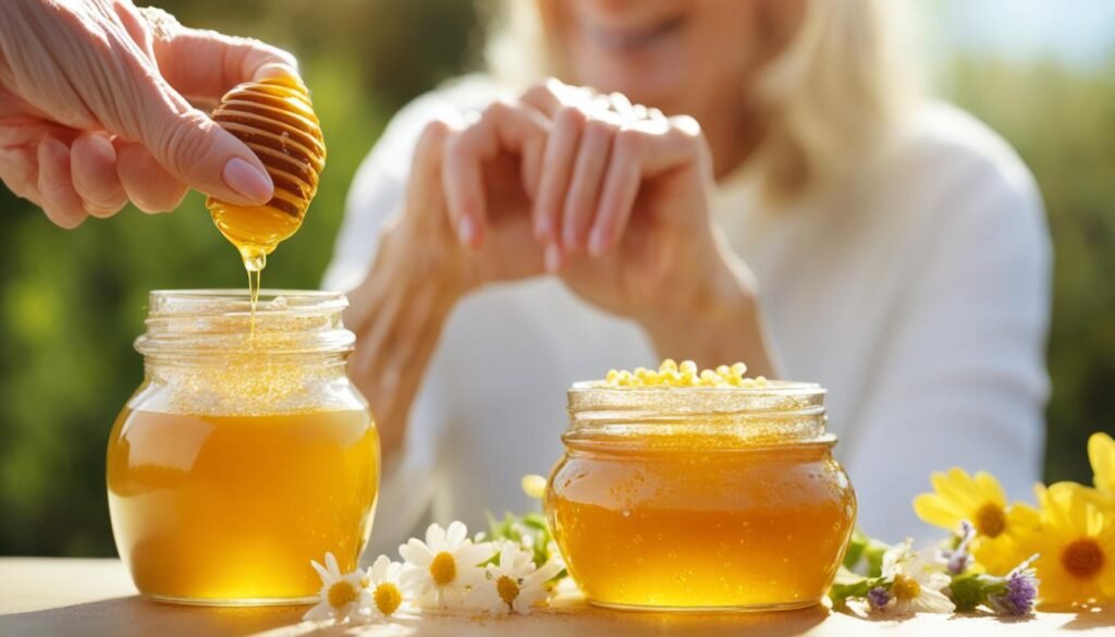 Honey for dry skin