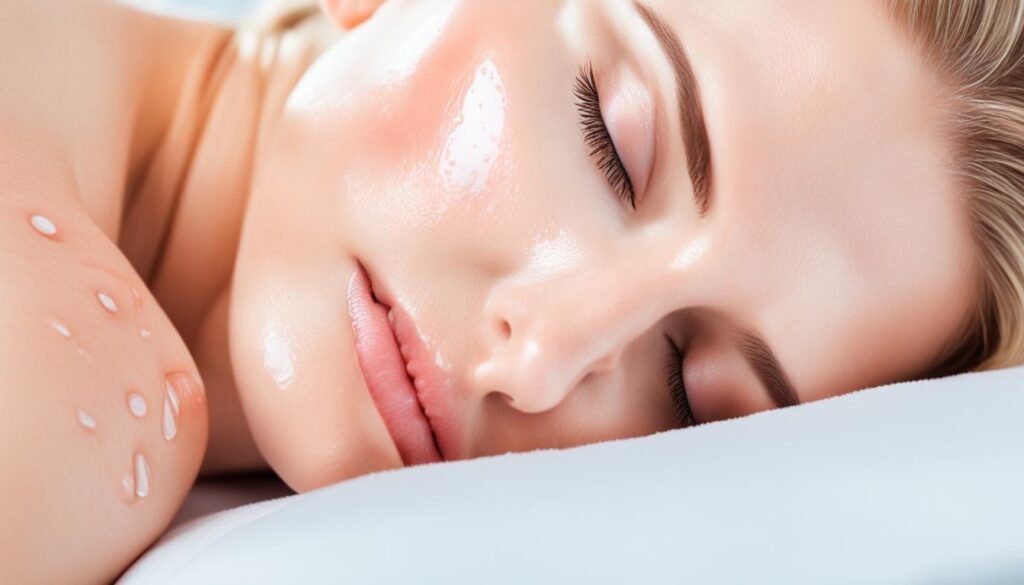 Importance of skin hydration during sleep