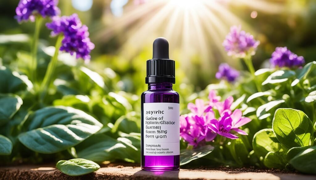 Natural Anti-Aging Serum With Botanical Extracts Natural Anti-Aging Serum With Botanical Extracts