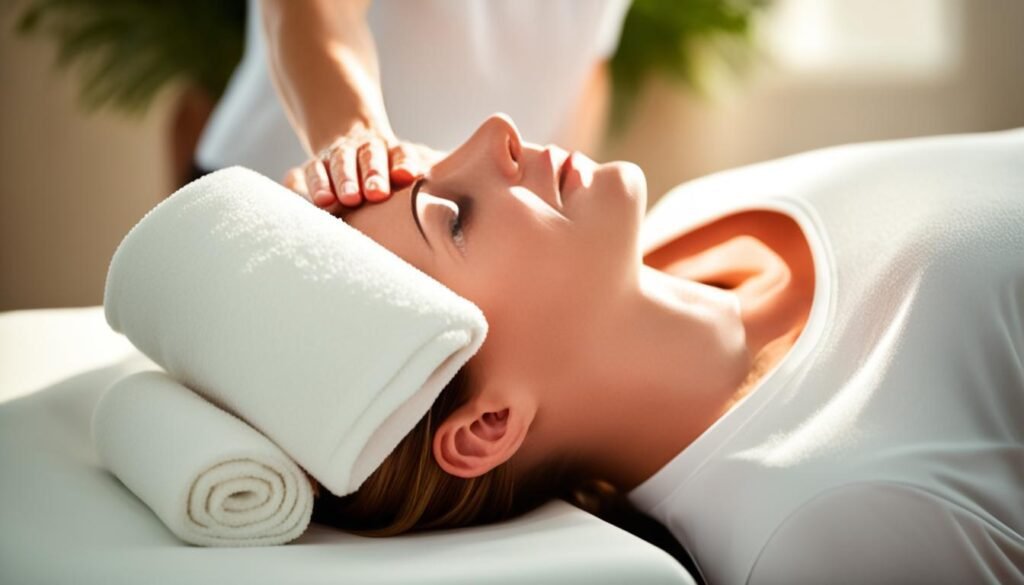 Regular massage for stress relief
