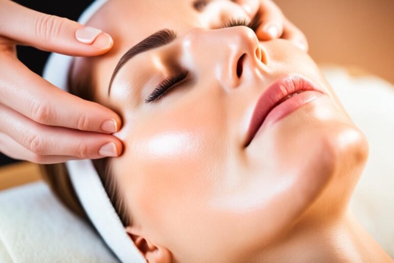 Skin Tightening by Facial Massage