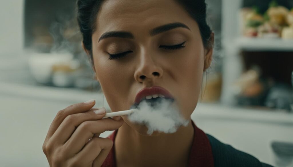 Skincare routine for smokers