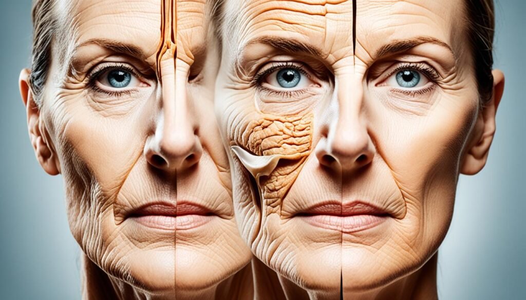Stress-Related Skin Aging
