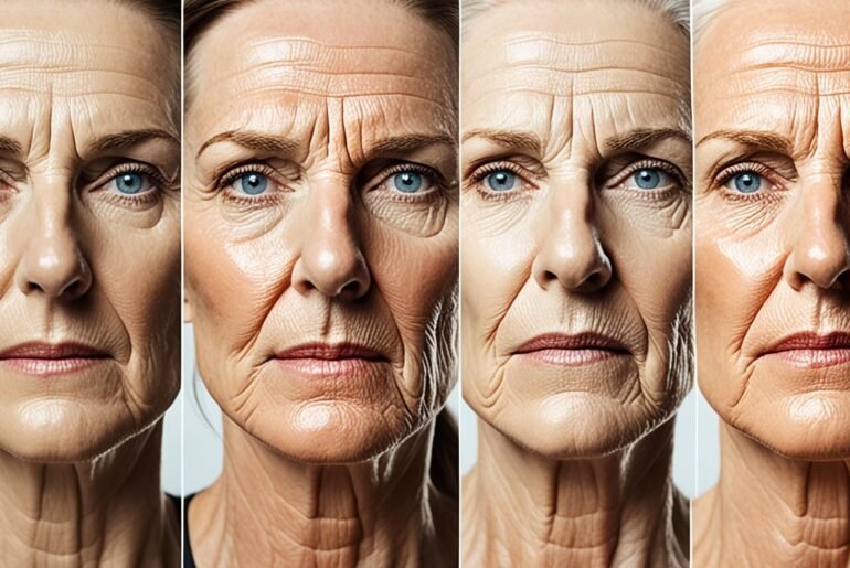 Stress-Related Skin Aging and Antioxidants