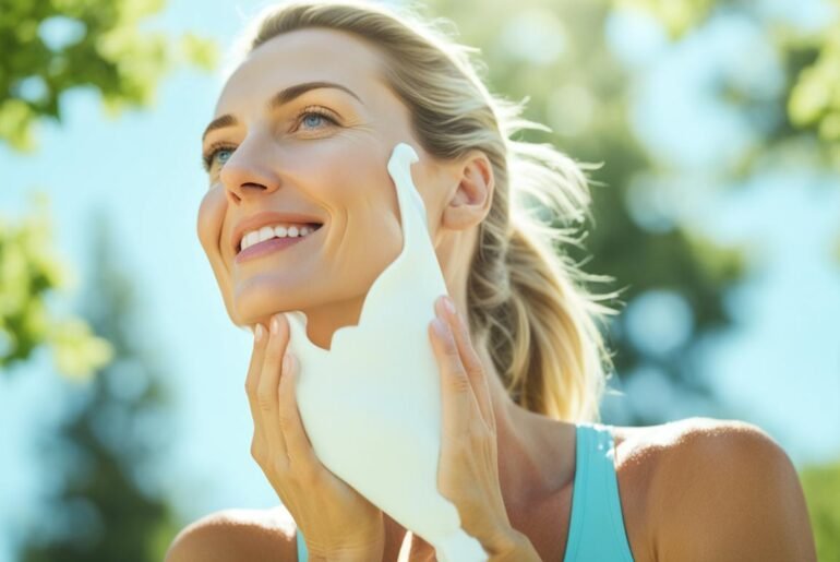 Sunscreen and Anti-Aging Skin Care
