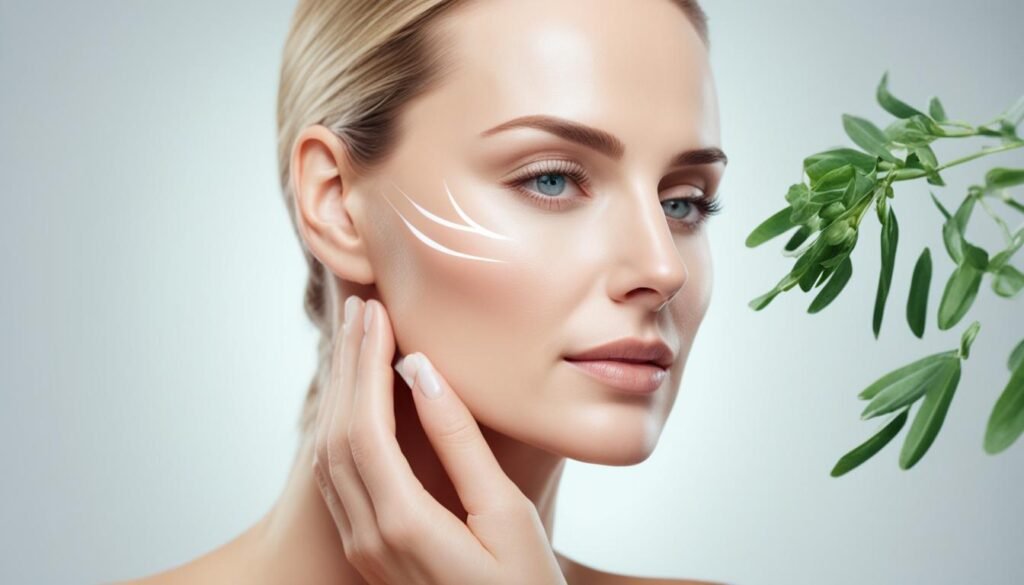 The V Exercise reducing sagging skin, crow's feet, and eye puffiness