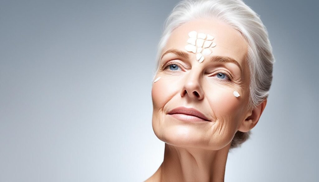 age-related decline in moisture content