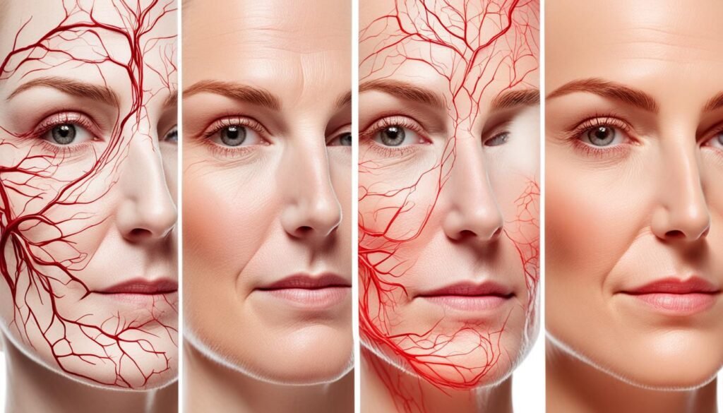 alcohol and blood vessel dilation