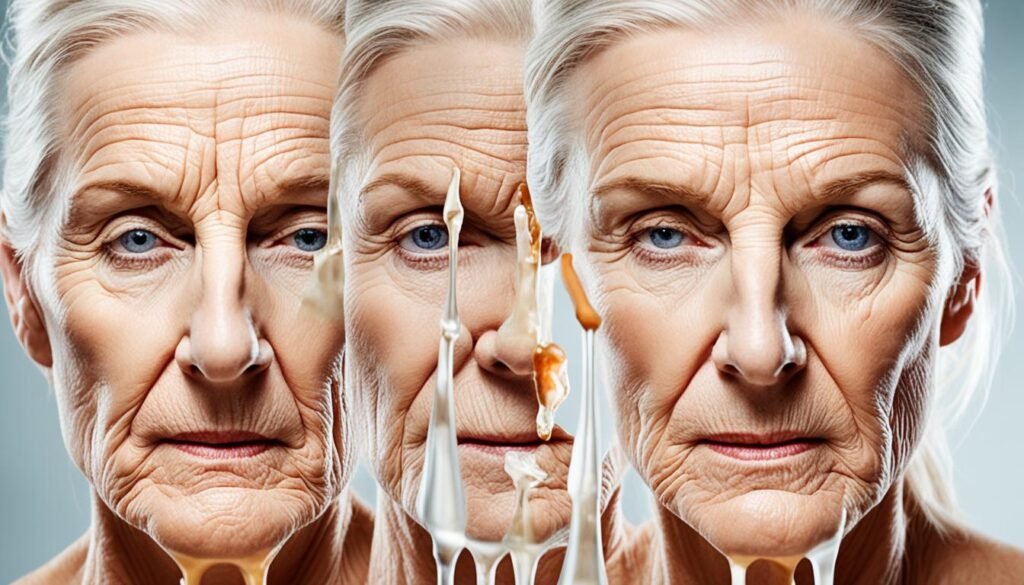 alcohol-induced wrinkles