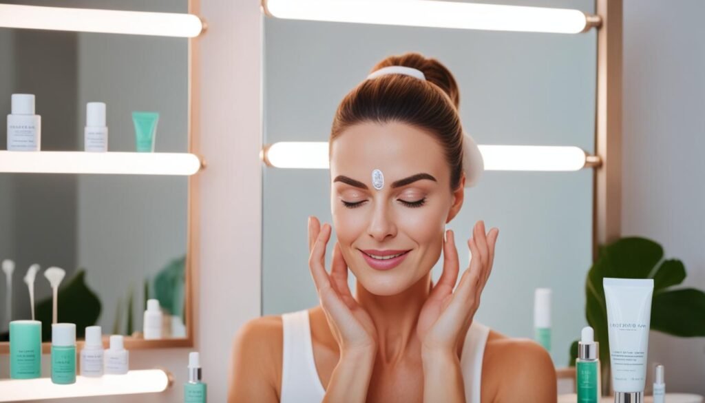 anti-aging skincare routine