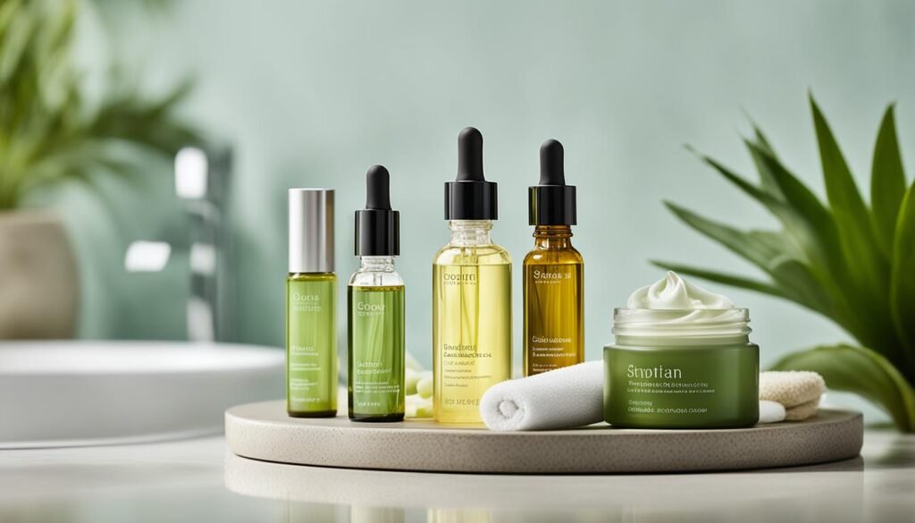 anti-stress skincare products