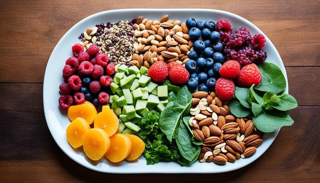 balanced diet for skin health