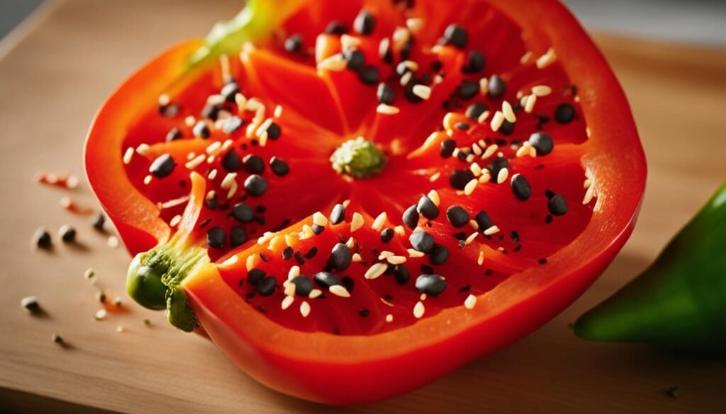 bell peppers for skin