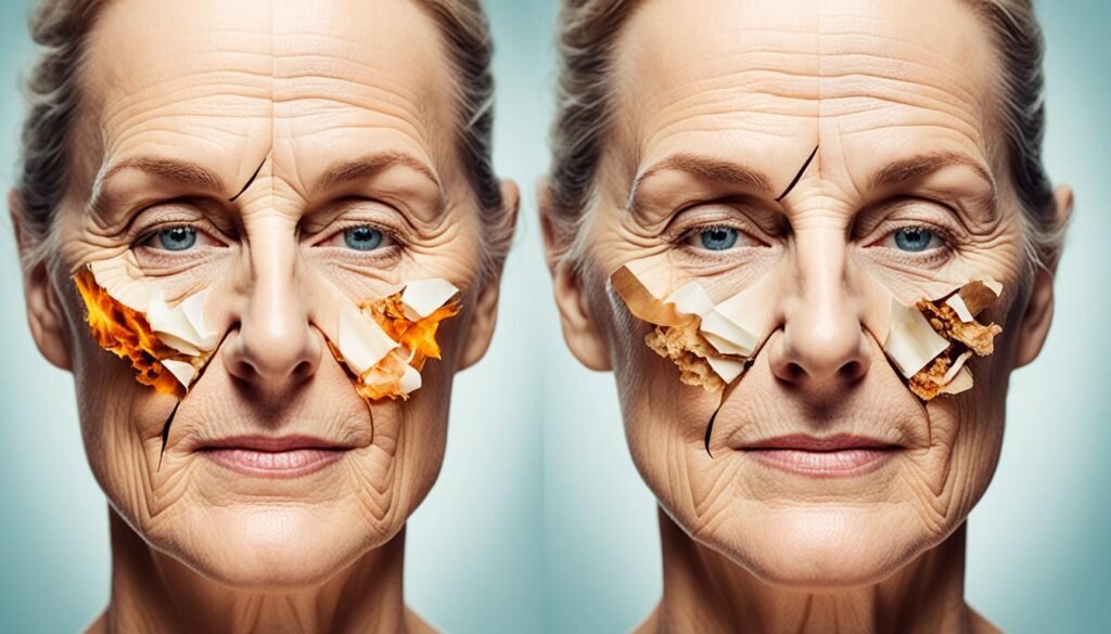 benefits of quitting smoking for the skin