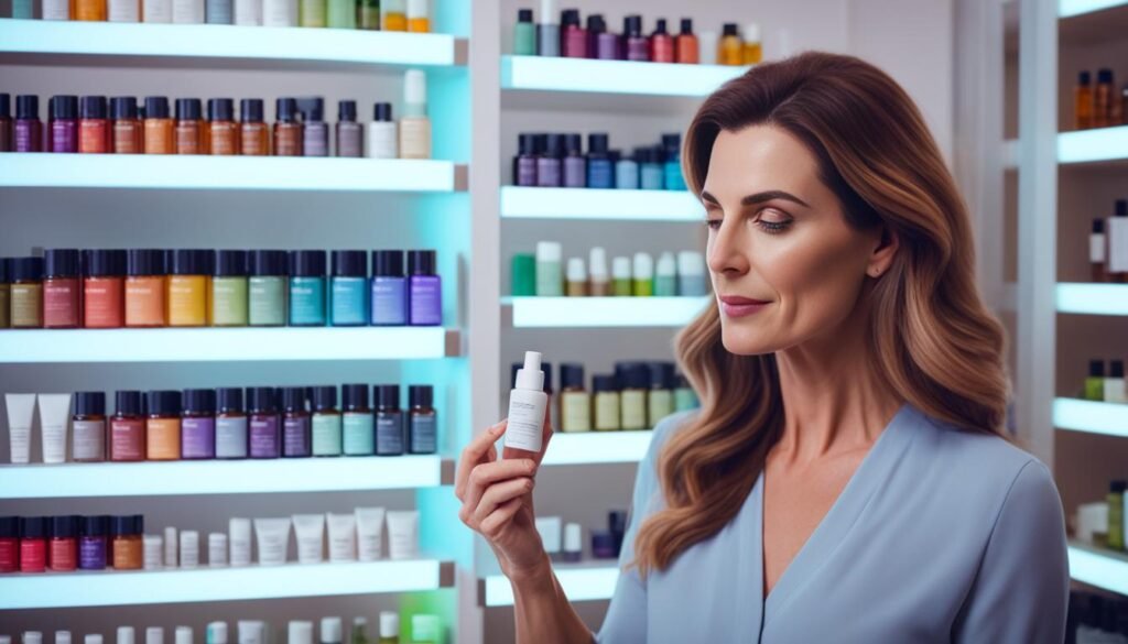 choosing antioxidant-rich skincare products