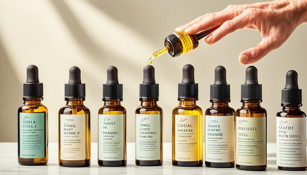 choosing facial oil for massage