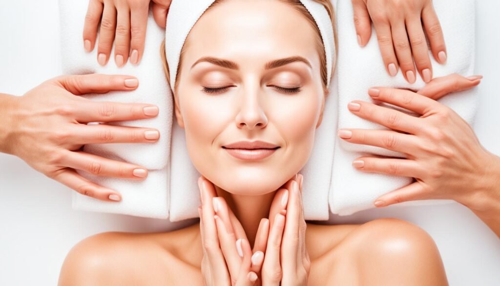 collagen-boosting facial massage