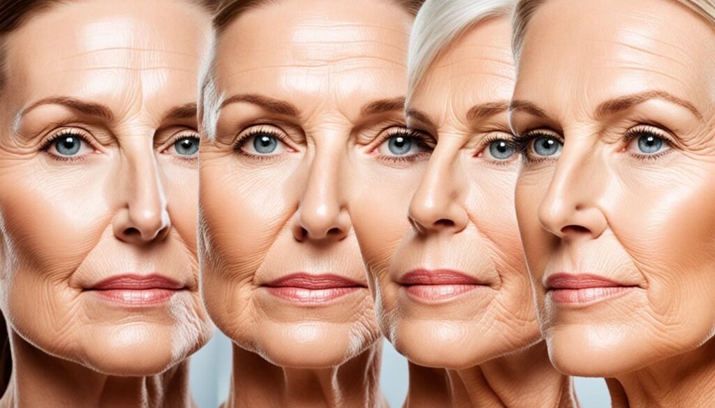 collagen degradation and skin aging