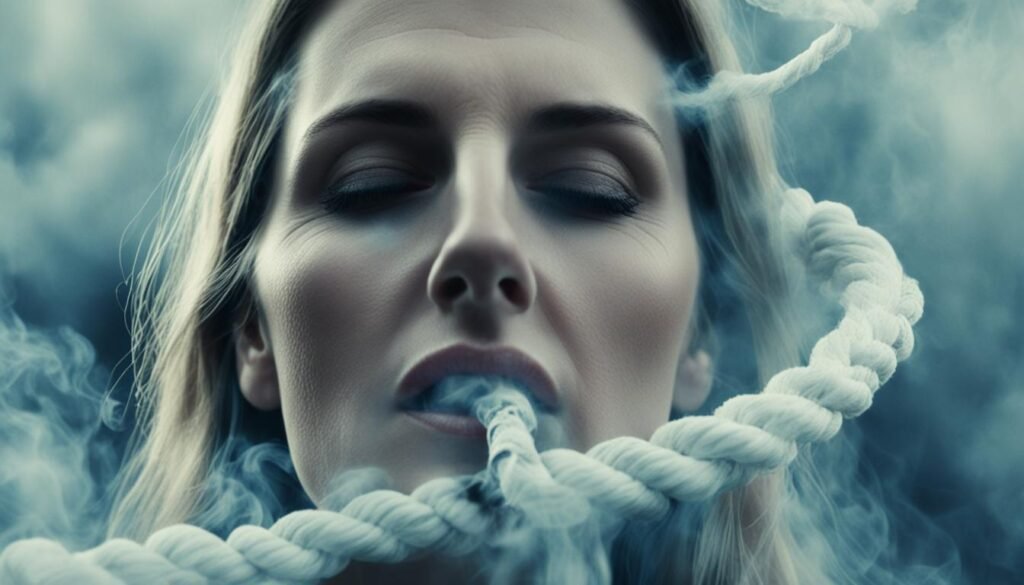 collagen depletion due to smoking