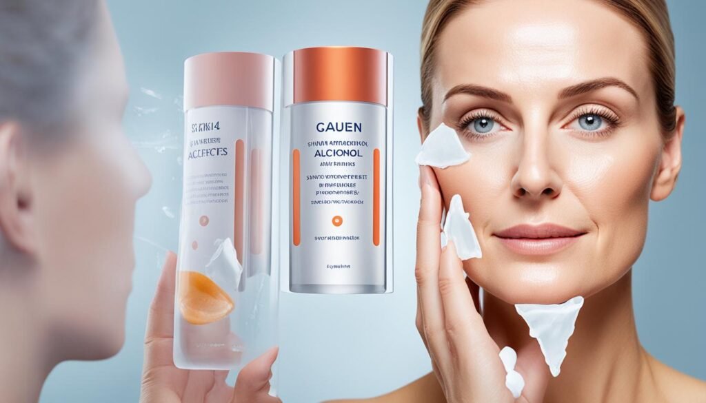 combatting the effects of alcohol on the skin