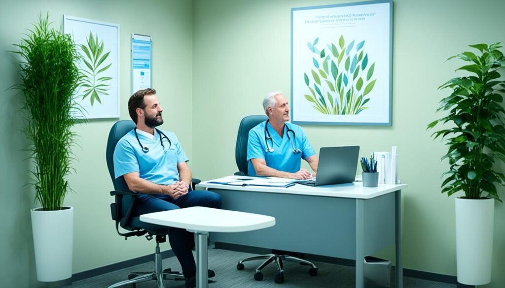 consulting with a healthcare professional