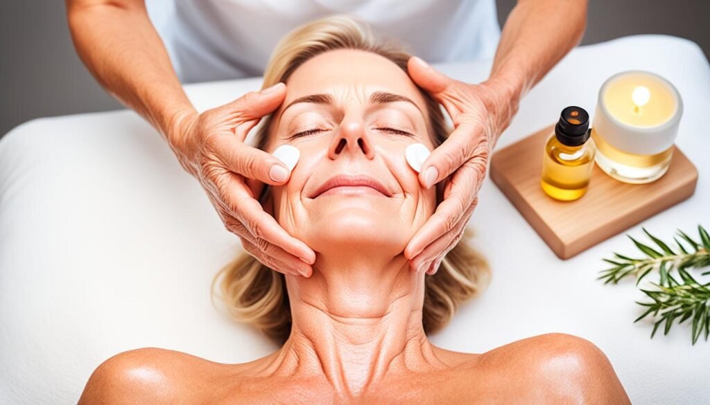 facial massage at home