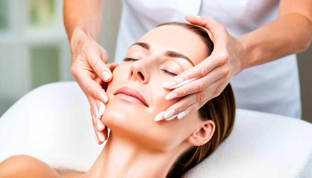 facial massage for glowing and rejuvenated skin