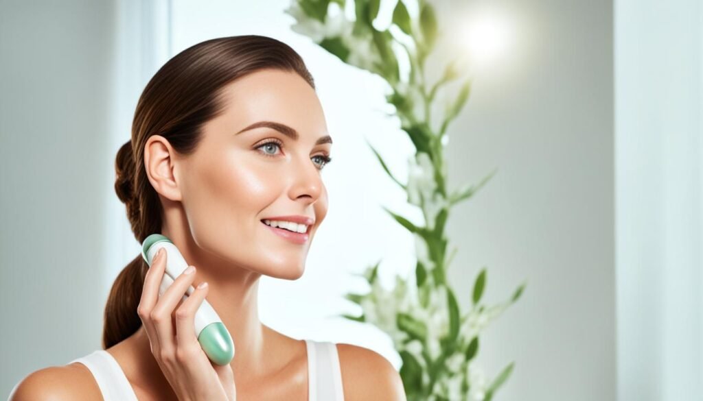 jade roller facial massage