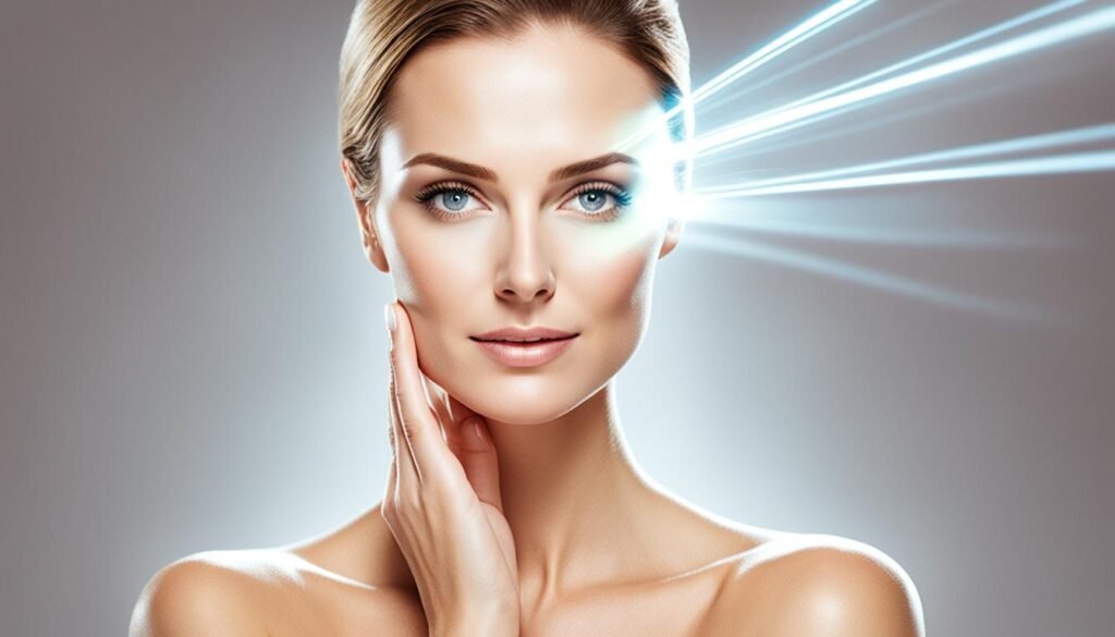 laser skin resurfacing for uneven skin tone