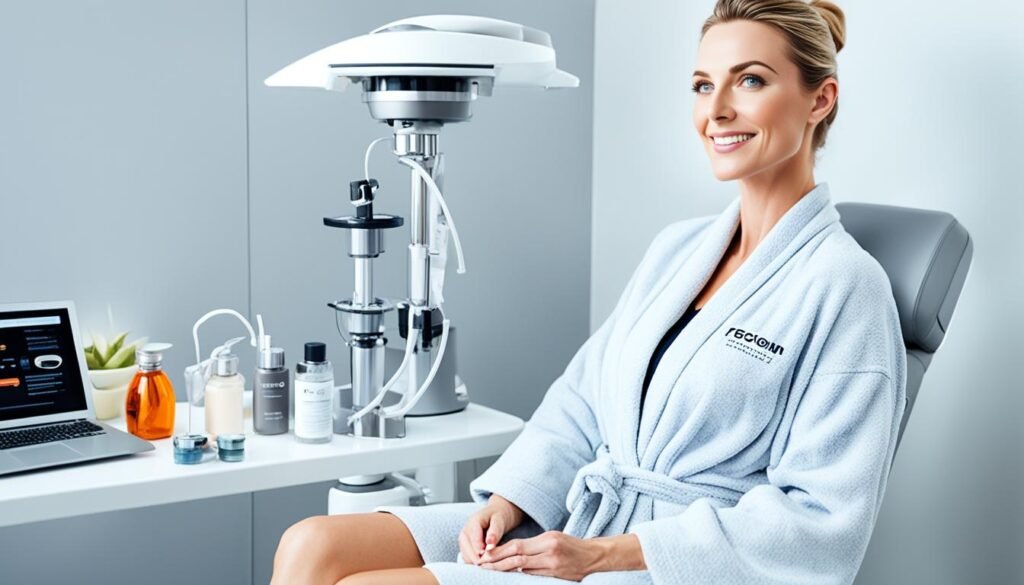preparation for laser skin resurfacing