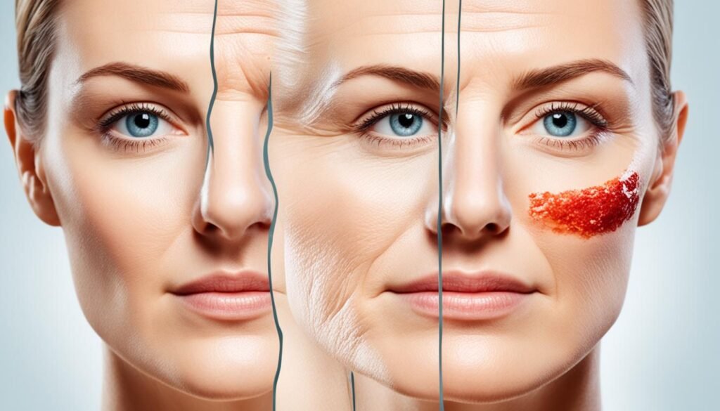 reversing alcohol-related skin damage