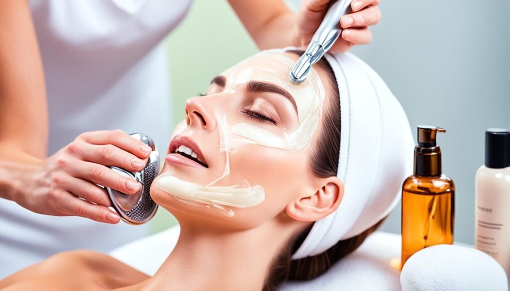 role of facial massage tools and products