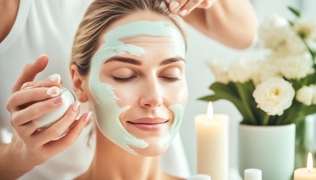sensitive skin care routine image