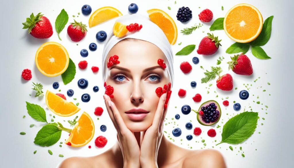 skincare image with antioxidants