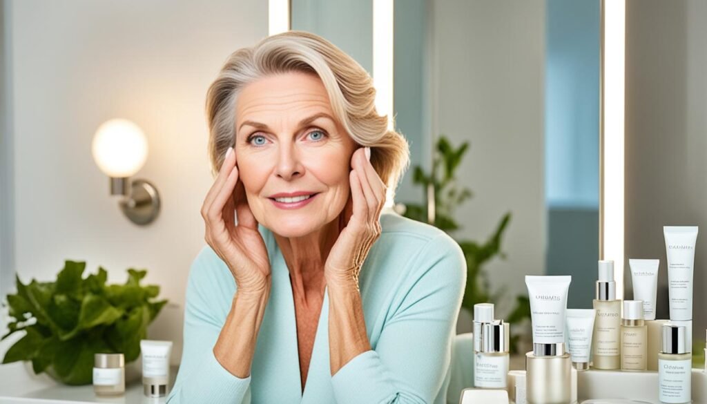 skincare routine for mature skin