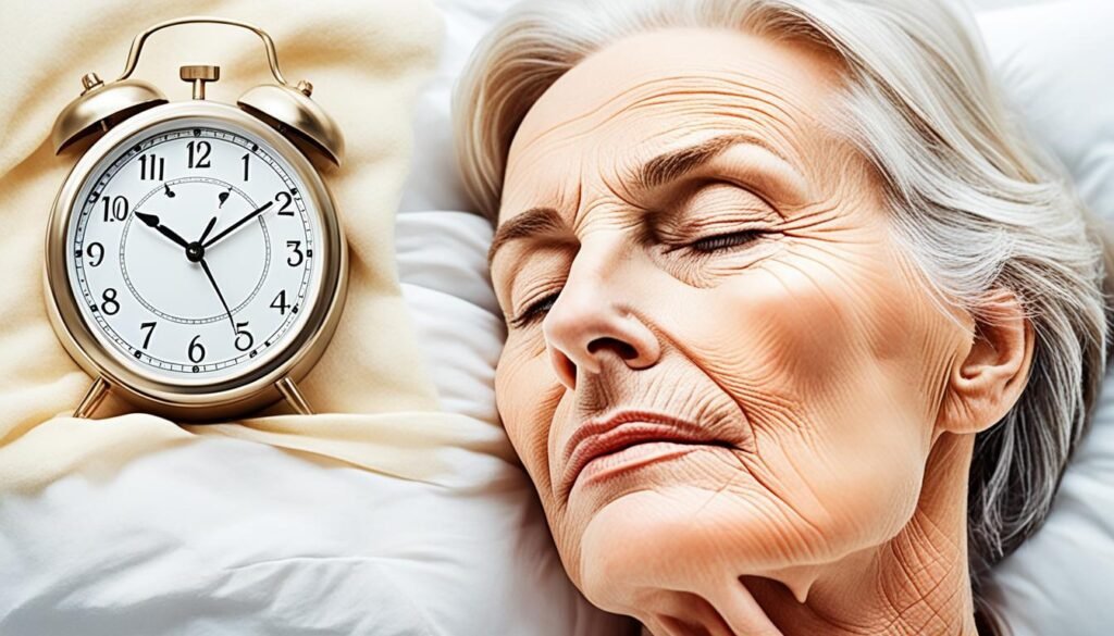 sleep affects skin aging