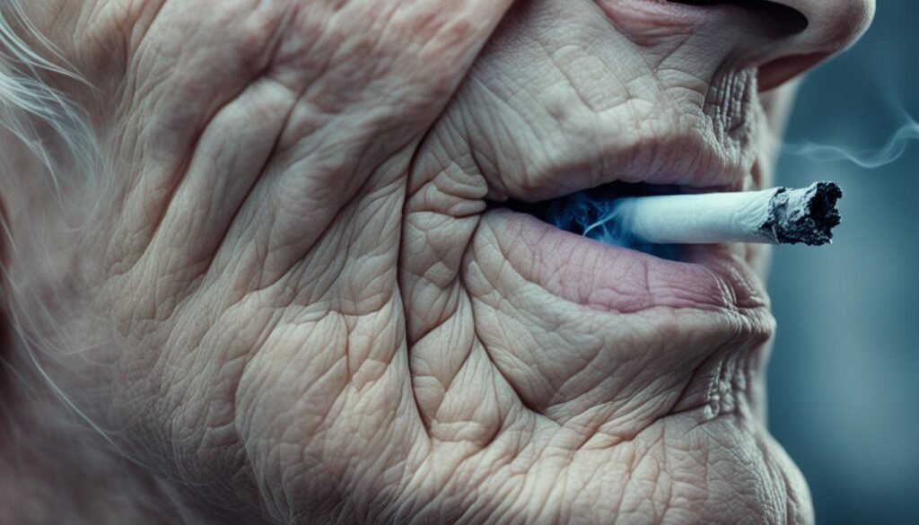 smoking and skin aging