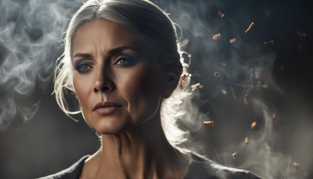 smoking and skin aging