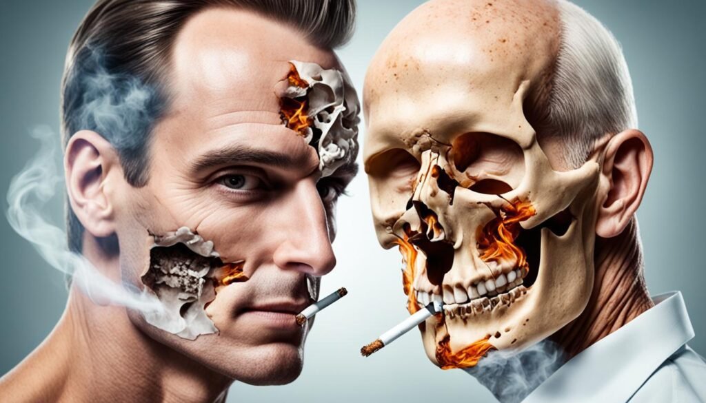 smoking and skin cancer