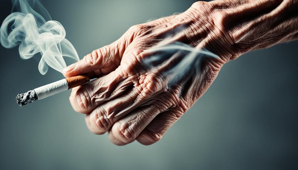smoking and skin conditions