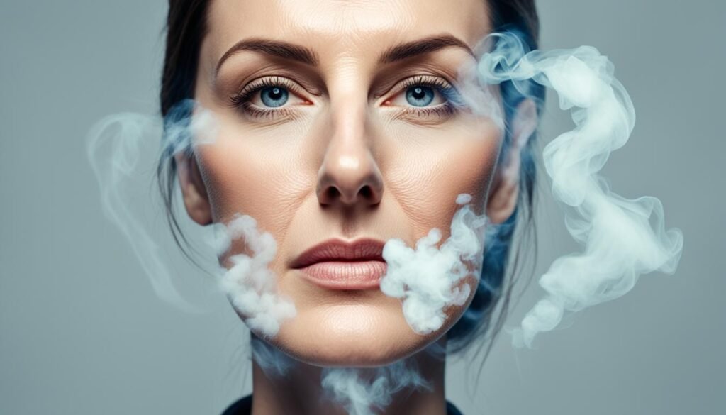 smoking and skin discoloration