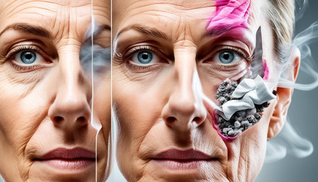 smoking and skin elasticity
