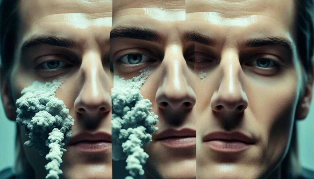smoking and skin texture